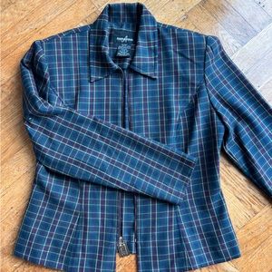 Vintage plaid jacket
